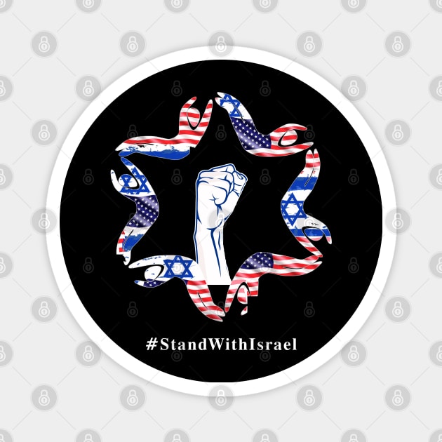 We Stand With Israel Unisex Tee | Support Israel | Jewish T-Shirt | Israel Tee | Je Magnet by Proud Collection